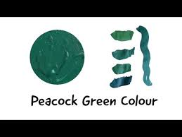 They can include colors of black, green, blue the main body of the peacock is bluish green in color. Peacock Green Colour How To Make Peacock Green Colour Colour Mixing Almin Creatives Youtube