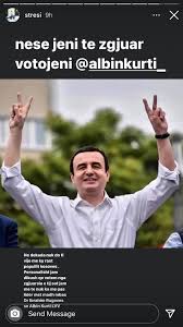 Für die zukunft setzt albin kurti auf präsident joe biden. Reperi Nga Shqiperia Ben Thirrje Te Votohet Albin Kurti Zhurmapress