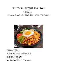 Download as docx, pdf, txt or read online from scribd. Doc Proposal Kewirausahaan Andre Arie Academia Edu