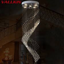 Whether you're looking for a low hanging chandelier, an intricately designed pendant lamp or a ceiling track of spotlights, you'll find plenty to choose from in our range. Shop Modern Led Spiral Crystal Chandelier Lighting For Foyer Stair Staircase Bedroom Hotel Hall Ceiling Hanging Suspension Lamp Online From Best Ceiling Lights On Jd Com Global Site Joybuy Com