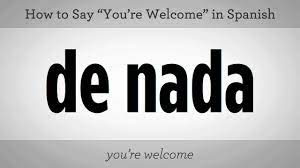 We did not find results for: How To Say You Re Welcome In Spanish