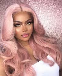 Pin Xbarbiegutzz Blonde Hair With Pink Highlights Pink Blonde Hair Wig Hairstyles