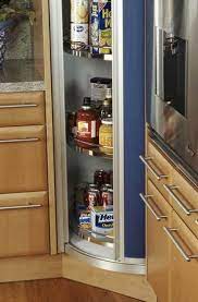 They usually come stock with static shelves, and have a good amount of storage space, but are impossible to access. Kitchen Corner Solutions Kitchen Corner Corner Pantry Trendy Kitchen