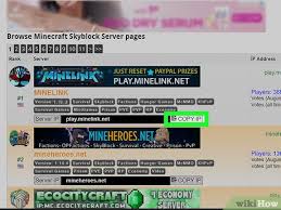 Each device on your network has a private ip address only seen by other devices on the local network. 3 Ways To Play Skyblock In Minecraft Wikihow