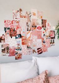 Ready To Print Light Pink Aesthetic Wall Collage Kit Pack Of Etsy Wall Collage Decor Bedroom Wall Collage Wall Decor Bedroom