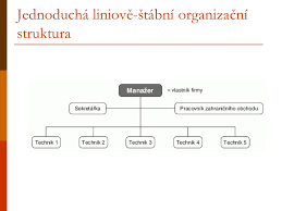 Uspořádání založené na liniové struktuře rozšířené o takzvané štábní útvary, které zajišťují podporu řídících činností pro různé hierarchické úrovně a oblasti. Organizacni Struktury Ppt Stahnout
