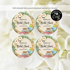 Travel Favor Labels Editable Template 2 Inch Favor Tags Etsy Travel Bridal Showers Favor Labels Baby Shower Labels