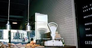 Restaurant Visit Meat Bread In Vancouver Remodelista Industrial Restaurant Industrial Wall Decor Industrial Livingroom