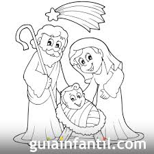 Dibujos De Portal De Belen Para Colorear E Imprimir