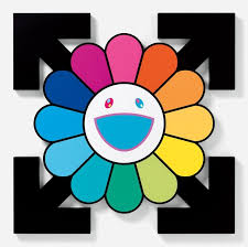 Murakami Abloh Technicolor 2 Paris June 23 July 28 2018 Gagosian In 2020 Murakami Flower Japanese Pop Art Takashi Murakami