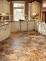Unlike tile, a sheet vinyl floor can be applied directly to a plywood subfloor without a concrete backer. Vinyl Flooring In The Kitchen Hgtv