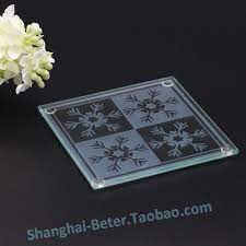 snowflake glass coasters set of 2pcs http detail 1688 com offer 520990531919 html 歐式婚禮小物 婚禮伴手禮 生日慶生派對 bridesmaid party favors wedding favors bridesmaid