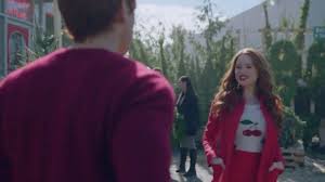 He sees you when you're sleeping, he knows if you've been bad or good. Red Skirt Of Cheryl Blossom Madelaine Petsch Seen In Riverdale Season 2 Episode 9 Tv Show