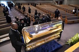 George floyd died after an officer put his knee on floyd's neck for more than 8 minutes. George Floyd S Funeral Set For Tuesday National News Us News