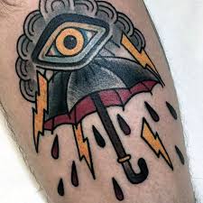 The front bottoms umbrella tattoo done by kurt brecheis jr at relic tattoo in horsham pa. 60 Umbrella Tattoo Designs For Men Protective Ink Ideas