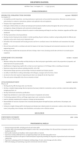 You'll have an easier time because all your material will be lined up and ready. Engineer Civil Resume Sample Mintresume
