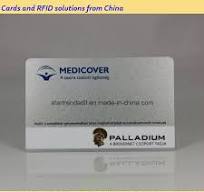 PVC Card in Silver Card VIP Card Hico Magnetic Strip