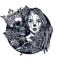 Very awesome arte azteca drawing pictures. Chicano Tattoos Vector Images Over 270