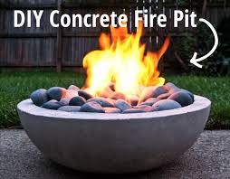 Diy fire pit under $50. How To Make A Diy Modern Concrete Fire Pit From Scratch Manmadediy