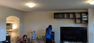 Use fasteners suitable for the walls in your home. First Time Hanging Kallax On The Wall Going To Duplicate On The Other Side And Fill In The Middle With A Custom Shelf I Used 79 Pound Drywall Anchors Along With The