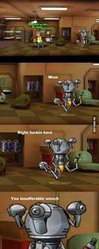 Poor Mr Handy Fallout Funny Fallout Meme Fallout