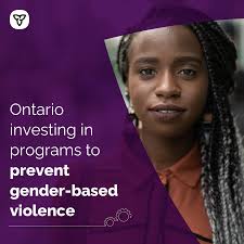 Ontario Investing in Programs to Prevent and Address Gender-based Violence 