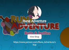 Rune Adventure | creating NSFW Animations | Patreon