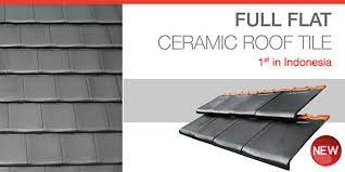 Untuk pemasangan genteng keramik jarak reng yang disarankan 28 cm. Genteng Keramik Kanmuri Full Flat Inovasi Advance Dari Kanmuri Inovasi Dunia Konstruksi Dan Bangunan Terkini