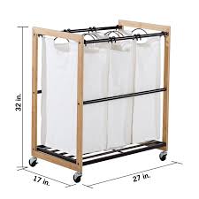 3 Bag Laundry Sorter Buandrie