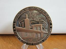 Pin On Ice Hsi Challenge Coins