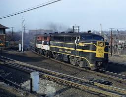 A New Haven Pa From Boston Joins The Line From Worcester C 1957 Photo By Edward J Ozog Train Depot Railroad Pictures Diesel Locomotive