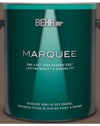 Check spelling or type a new query. Amazing Savings On Behr Marquee 1 Gal N210 6 Swiss Brown Semi Gloss Enamel Interior Paint Primer