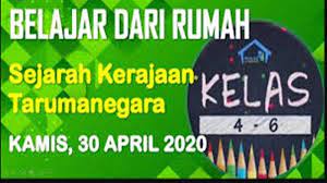 Jelaskan sejarah berdirinya kerajaan tarumanegara, jawaban belajar di rumah tvri serafica gischa. Sejarah Berdirinya Kerajaan Tarumanegara Dan Bukti Keberadaannya Jawaban Untuk Kelas 4 6 Sd Di Tvri Tribunnews Bogor