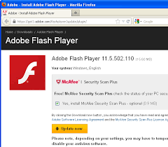 Downloading flash movies with firefox requires you to . Adobe S Flash Updater Bloated Confusing Shady Techspot