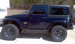 Black And Blue Wheels For Jeep Wrangler Pin On Jeeps