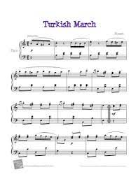 This is an easy song and requires practice. Turkish March Bach Free Piano Sheet Music Pdf