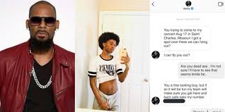 Despite reports that the atlanta. R Kelly Allegedly Caught Sending His N De Photos To 17 Year Old Boy Screenshots Akpraise