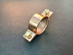 To minimize vibrating or rattling water pipes causing noise, use plastic or nylon clamps, or wrap the pipe at the clap with a piece of foam, rubber hose, inner tube, or plumbers tape. Copper Pipe Clamp 25mm Solid Copper Pipe Fitting