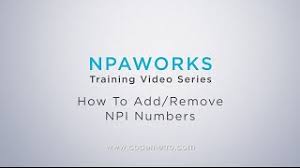 The npi has replaced the unique physician identification number (upin). How To Add Remove Npi Numbers New Youtube