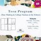 Teen Zine-Making & Collage Station event in Sheridan, WY