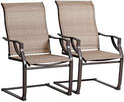 Backyard tables and chairs has a variety pictures that similar to find out the most recent pictures of backyard backyard tables and chairs pictures in here are posted and uploaded by brads house. Amazon Com Bali Outdoors All Weather Spring Motion Teslin Patio Dining Chairs Set Of 2 For Outdoor Lawn Garden Backyard Kitchen Dining