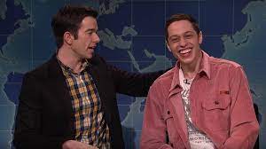 John mulaney talks about his friendship with pete davidson, which involved watching movies with ariana grande and helping the young snl star in january 2019, mulaney and davidson appeared together on saturday night live's weekend update, where they poked fun at clint eastwood's the. Snl How John Mulaney Helped Pete Davidson Return After Suicide Scare Indiewire