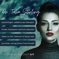 Introducing Dr. Talia Stirling and Kieran Hayes, the MCs of THE DARK BEFORE  LIGHT. 🔥🥰 ARC signs ups: bit.ly/darkbeforelightsignup Cover + Blurb  Reveal 6/26 #thedarkbeforelight #lmhalloran #forbiddenromance #booklover  #romancereads #spicyromance ...