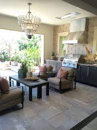 Love This California Room Off Of The Kitchen Outdoor Kitchen Design Layout Outdoor Living Rooms Outdoor Kitchen Design