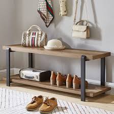 We did not find results for: Trent Austin Design Sherley Entryway Bench Industrial Shoe Bench For Living Room Rustic Indoor Shoe Storage Bench Seat Easy Assembly Oak 47 Inch Reviews Wayfair