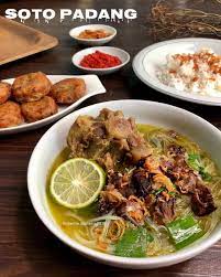 Soto Padang Bahan Masakan Indonesia Makanan Indonesia Makanan