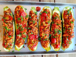 Admittedly, i'm the big carnivore in the house, the boys run somewhere in the middle and naomi is far to the left with your lawn clippings and seeds (total term of endearment. Vegetarian Stuffed Zucchini Lebanese