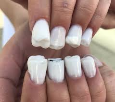 Here is everything you need to know about getting acrylic nails, from how acrylic nails are applied. Teeth Nails Exist And If You Think They Can T Get Any Worse Watch This Video Bored Panda