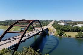 Over looking the bridge, the colorado river/ lake austin, and capital of tx highway (360), even a glims of downtown. Pennybacker Bridge Attractions In Cat Mountain Austin