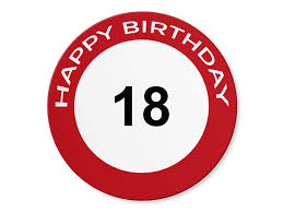 Parkverbotsschilder weisen entweder auf ein eingeschränktes oder ein absolutes halteverbot hin. Happy Birthday Schild Rund 18 Jahre Jetzt Bei Clipsum Online Bestellen
